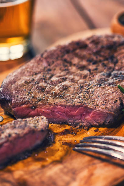 istock Grilled Juicy Beef Steak 688741808