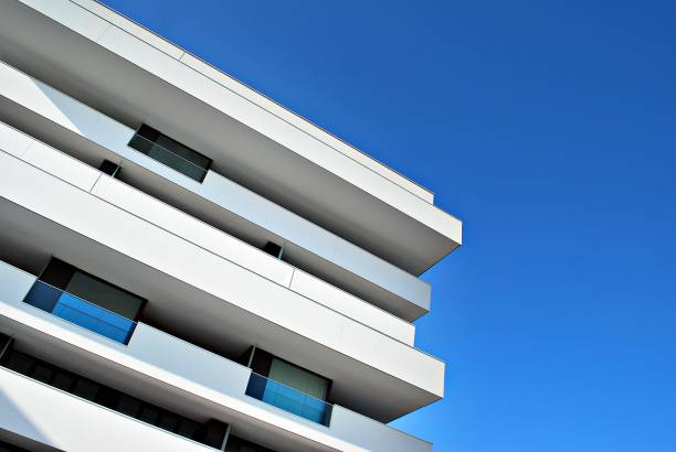 istock Modern apartment buildings exteriors 688751964