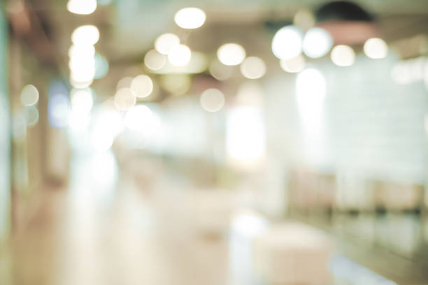 istock Blur store with bokeh background, business background 688811526