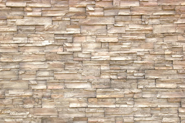 istock Background of stone wall made with blocks 688812146