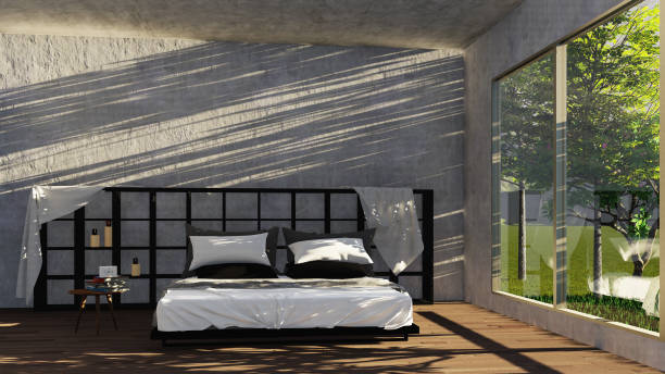 istock Living Room Loft style 688818460