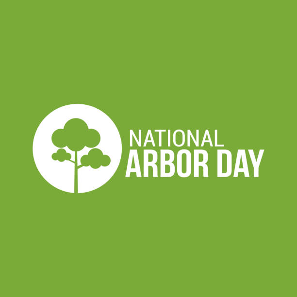 National Arbor Day Vector Illustration National Arbor Day Vector Illustration. Suitable for Greeting Card, Poster and Banne Arbor Day stock illustrations