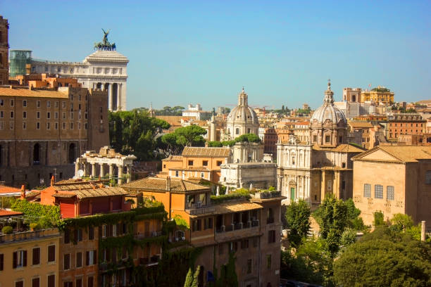 istock Roman cityscape 688840750