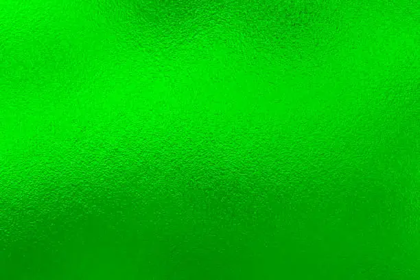 Photo of Green foil background