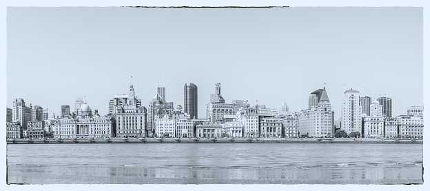 Thames river aerial view. London, UK.