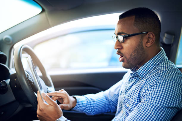 istock He's just discovered an app to view real-time traffic updates 688878292