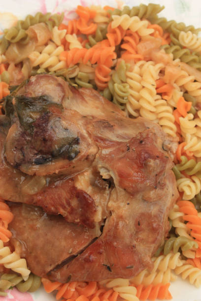 istock Osso bucco served with Tortellini 688878374