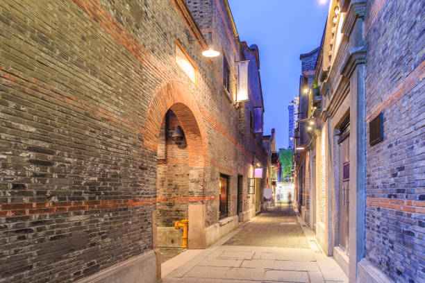 istock Shanghai Shikumen old building facade 688889196
