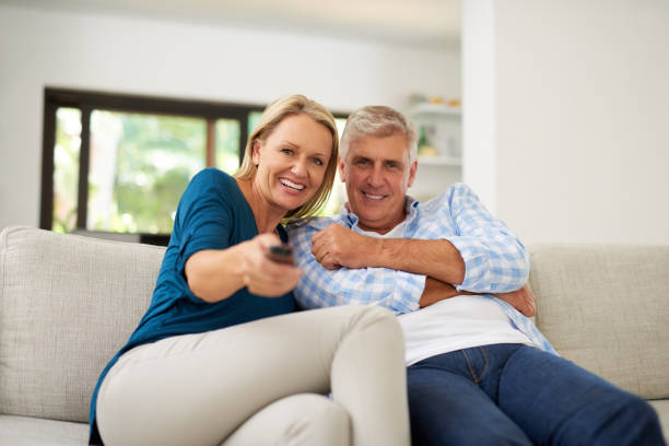 istock Flipping through their favourite shows 688900028