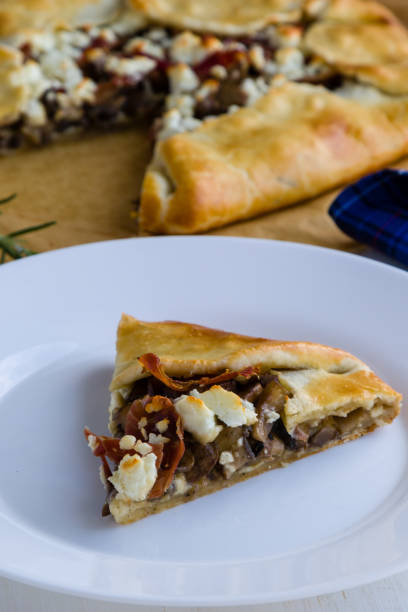 istock galette with mushrooms, bacon and cheese 688900508