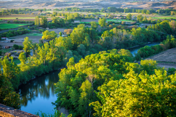 Ebro river, Briones, La Rioja Alta. Spain