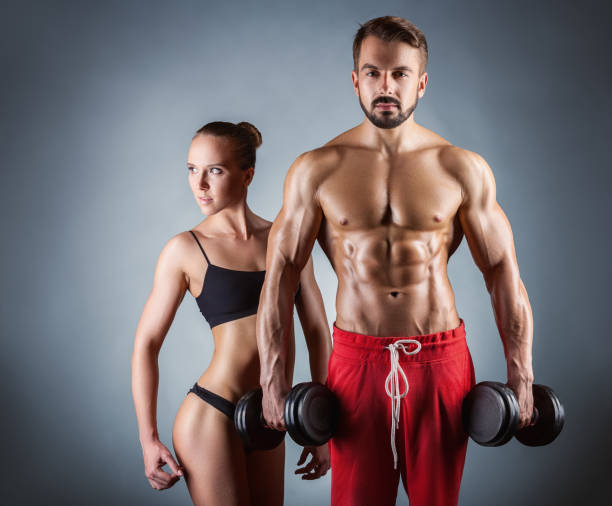 istock Fitness couple 688907658