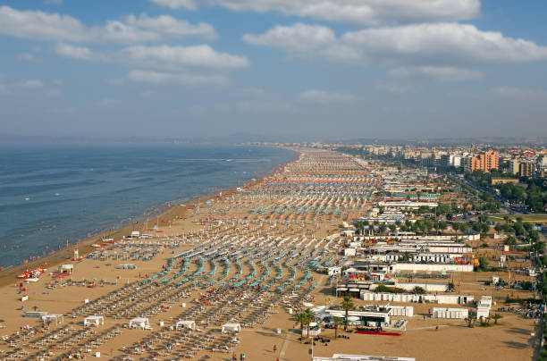 istock Rimini beach Adriatic sea summer season 688910480