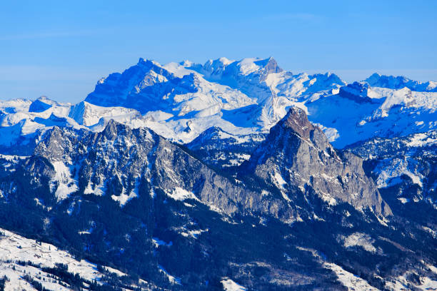istock Wintertime view from Mt. Rigi in Switzerland 688911084