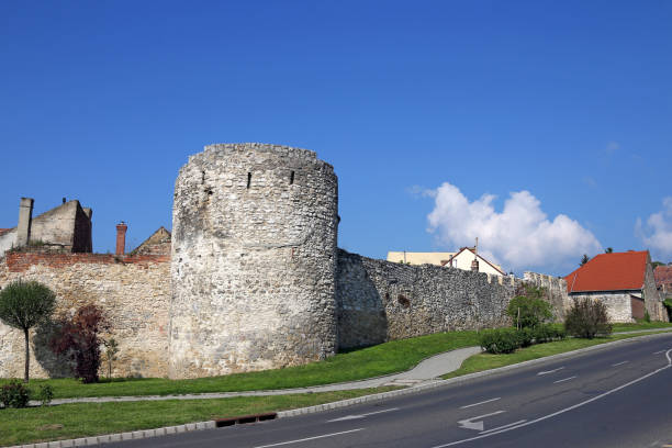 istock fort tower and walls Pecs Hungary 688911442