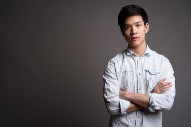 istock Portrait of handsome young Asian man 688941246