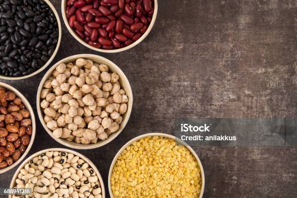 Legumes And Beans Stock Photo - Download Image Now - Legume Family, Bean, Agriculture