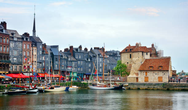 istock Honfleur harbor, France 688963508