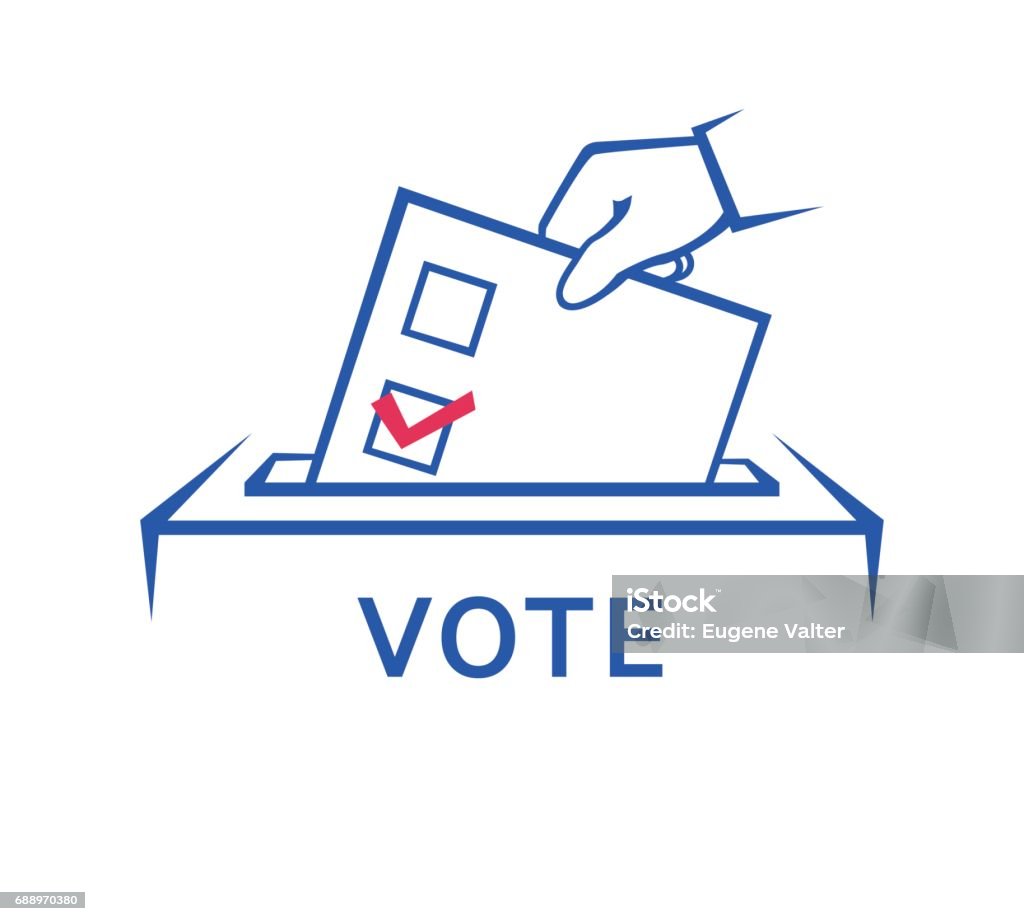 Election day Elections Voting stock vector