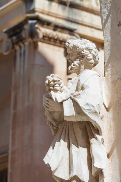 istock Facade of the St. Paul's Cathedral, Mdina, Malta 688970544