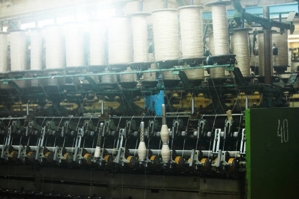 istock Old vintage cloth manufacture 688973872