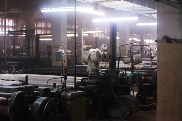 istock Old vintage cloth manufacture 688980180