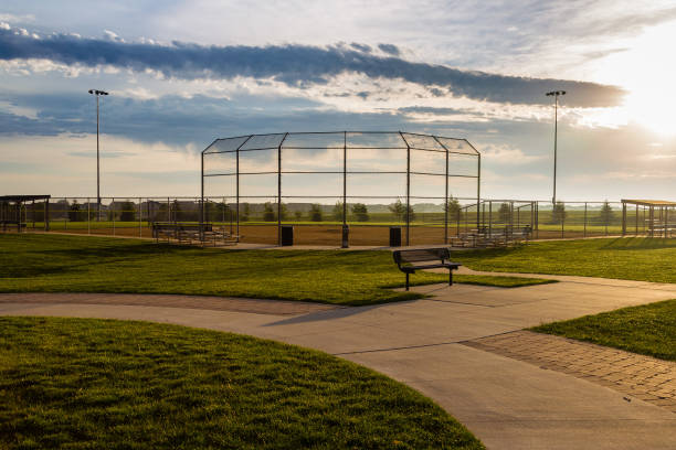 istock the baseball diamond is ready for a weekend of games 688996376