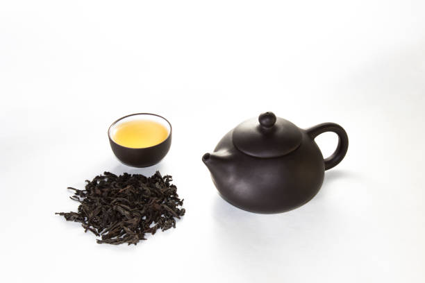 istock Ceramic teapot of Chakhu, cha hu 689001174