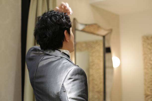 istock The groom is preparing for the wedding. 689014894
