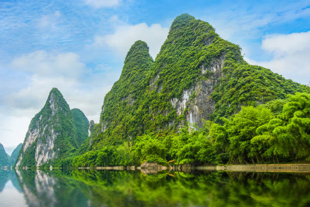 istock Guilin in Yangshuo, Guangxi, beautiful landscape 689026330