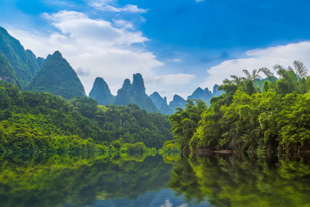 istock Guilin in Yangshuo, Guangxi, beautiful landscape 689026398