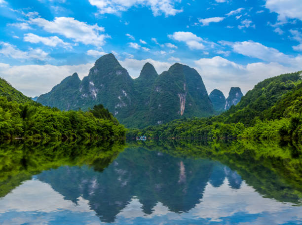 istock Guilin in Yangshuo, Guangxi, beautiful landscape 689026602