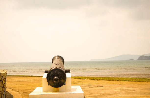 istock Cannon at Hat Toei Ngam 689036136