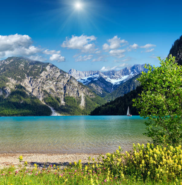istock Plansee summer sunshiny landscape (Austria). 689039828
