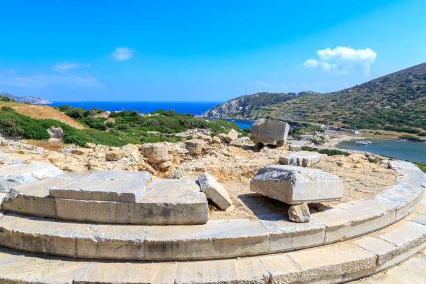 istock Aphrodite temple in ancient greek city knidos in Datca, Turkey 689050812