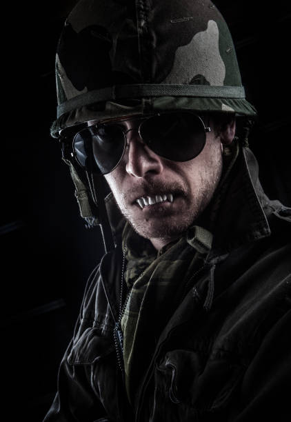 istock Army officer in camo 689064620