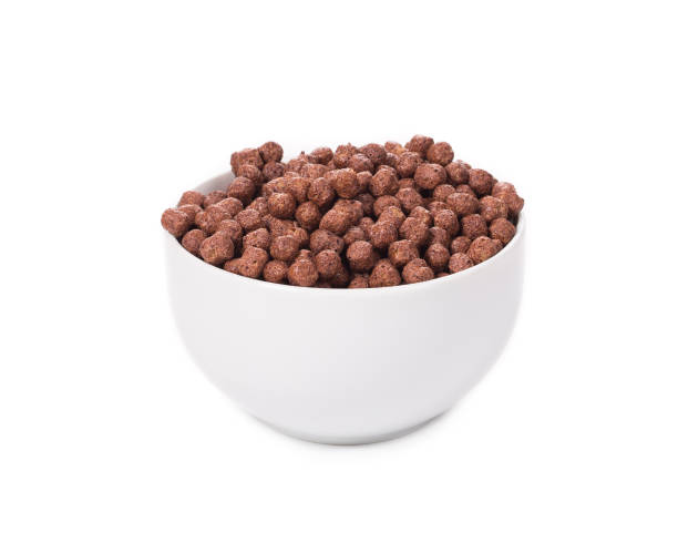 istock Bowl of corn flakes with milk. 689065158