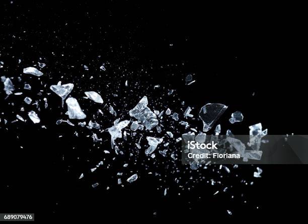 Crystals Exploding Exploding Crystals Stock Photo - Download Image Now - Shattered Glass ...