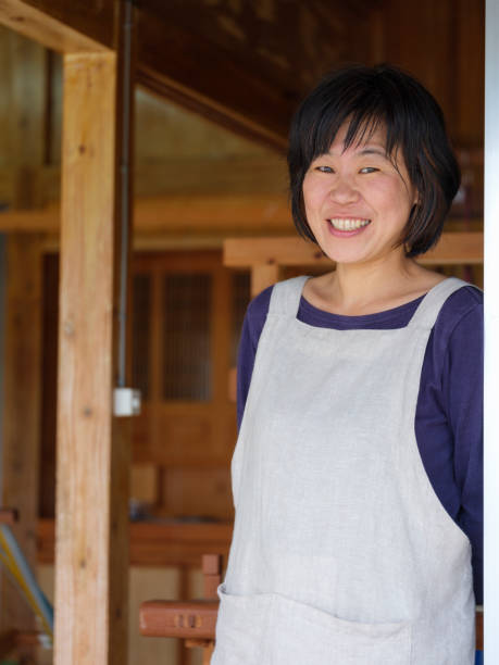 istock Orimono Textile Shop in Okinawa Japan 689086720
