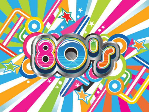 80's Retro Background Life Style. Vector Illustration 80's Retro Background Life Style. Vector Illustration 1980 stock illustrations