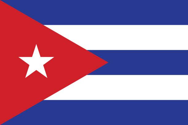 ilustraciones, imágenes clip art, dibujos animados e iconos de stock de bandera de cuba - cuba