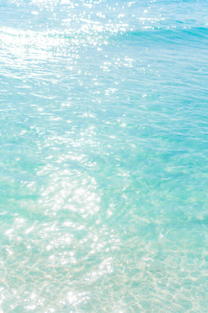 istock The shimmering sun shines on the sea floor. Sand under clean water. 689100688