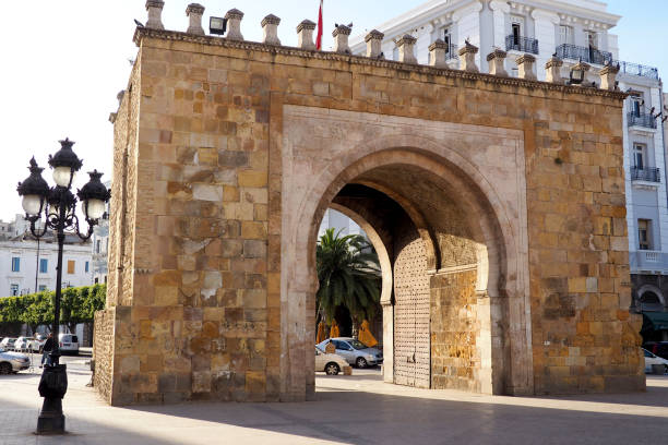 istock French gate in Tunis, Tunisia 689115492