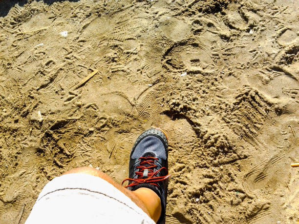 istock Rio De Janiero Foot in Sand 689141872