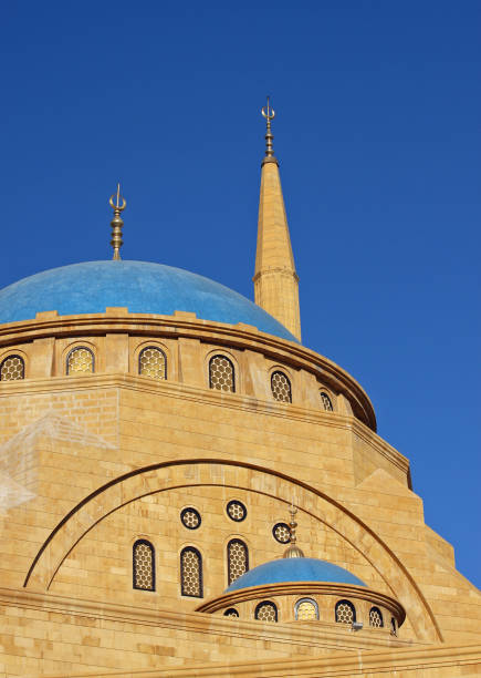 istock Blue mosk in Beirut, Lebanon 689142322