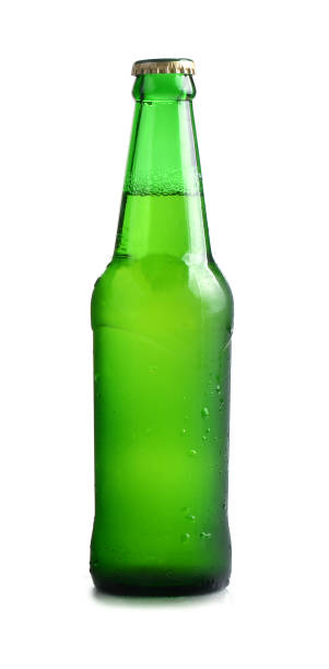 istock beer's bottles with frosty drops isolated on white background 689180100