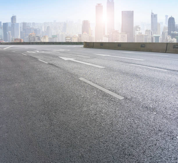 istock Roads, roads, and city skylines 689183726