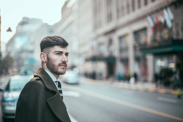 istock Businessman on the sidewalk 689185846