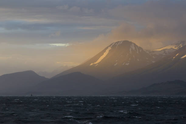 istock Beautiful Sunset Colours across the Beagle Channel 689198302