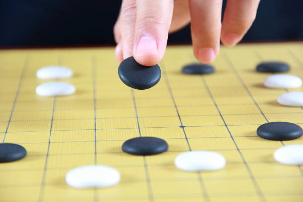istock The game of go, go chess 689205880